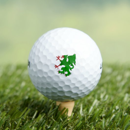 Griffin Rampant Vert Golfball (Insitu T-Shirt)