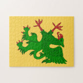 Griffin Rampant Vert Puzzle (Horizontal)