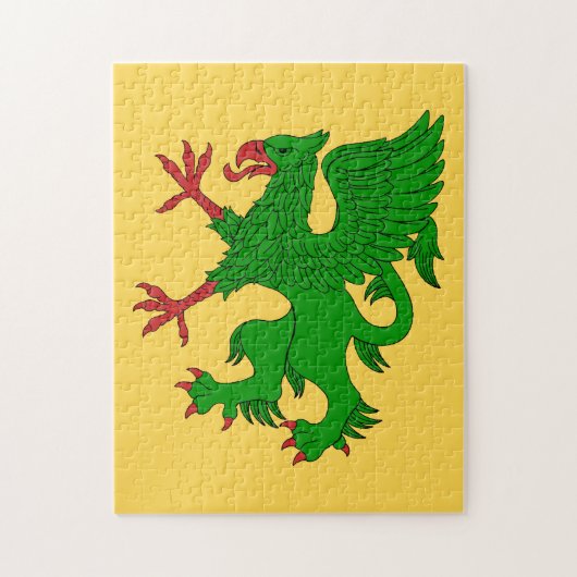 Griffin Rampant Vert Puzzle (Vertikal)