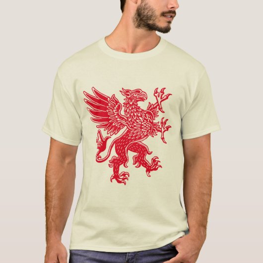 Griffin - Red T-Shirt (Vorderseite)