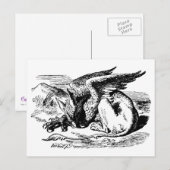 Griffin Resting Postkarte (Vorne/Hinten)