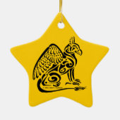 Griffin Star Ornament (Hinten)