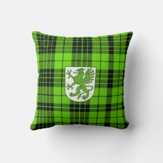 GRIFFIN-TARTAN GREEN KISSEN