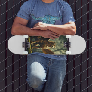 Griffin Themed Skateboard