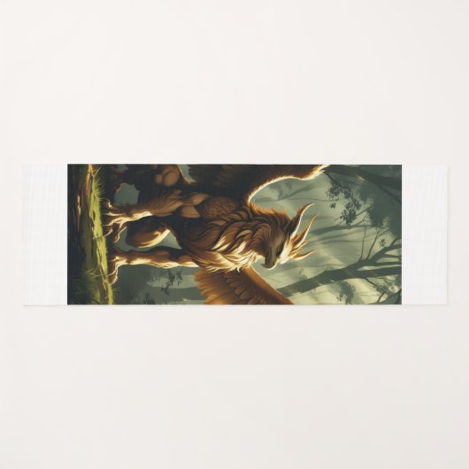 Griffin Themed Yogamatte (Vorderseite (Horizontal))