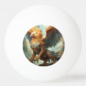 Griffin Tischtennisball (Rückseite)