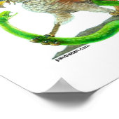 Griffin und die Schlange Poster (Ecke)