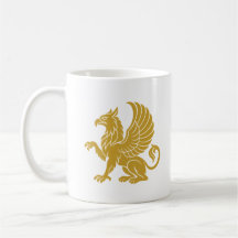Griffin von Abdera Antikes griechisches Emblem aus