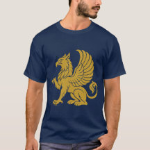 Griffin von Abdera Antikes Griechisches Gold-Emble