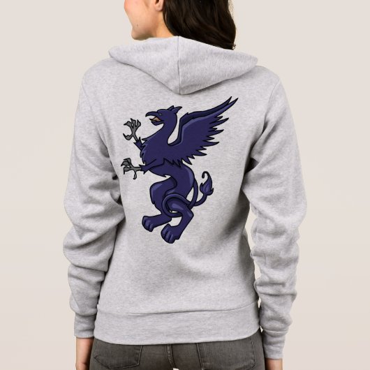 Griffin Wappen Hoodie (Rückseite)