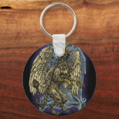 Griffin Wappen Schlüsselanhänger (Vorderseite)