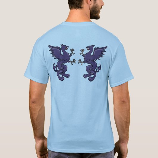 Griffin Wappen T-Shirt (Rückseite)