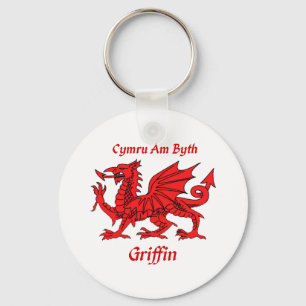 Griffin Welsh Dragon Schlüsselanhänger