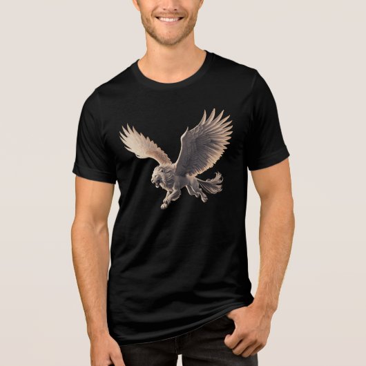 Griffin Wings Tri-Blend Shirt (Vorderseite)