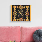 Griffin Wrapped canvas Leinwanddruck (Insitu (Wohnzimmer))