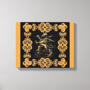 Griffin Wrapped canvas Leinwanddruck
