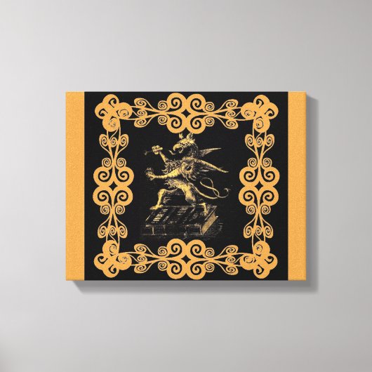 Griffin Wrapped canvas Leinwanddruck (Vorderseite)