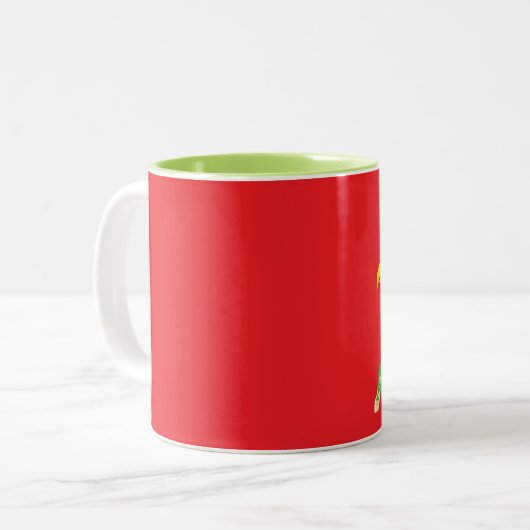 Griffin Zweifarbige Tasse (Vorderseite Links)