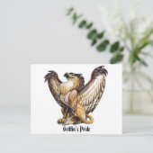 Griffin's Pride - Postkarte (Stehend Vorderseite)