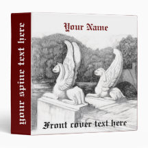 Griffins Skulptur monochrome Stifte Kunst