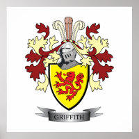 Griffith Familienwappen Coat of Arms