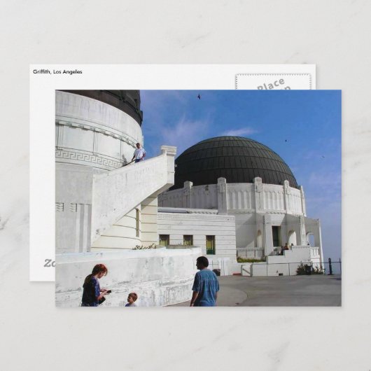 Griffith, Los Angeles Postkarte (Vorne/Hinten)