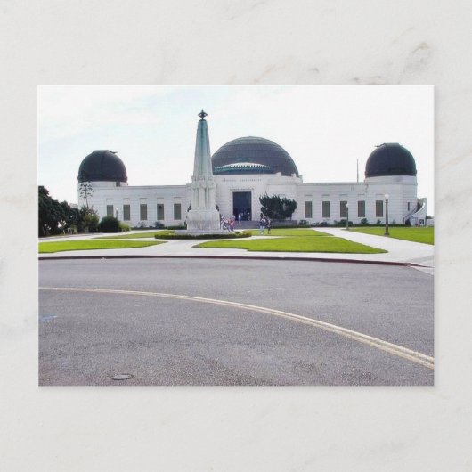 Griffith Observatories Postkarte (Vorderseite)