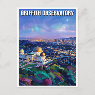 Griffith-Observatorium Postkarte