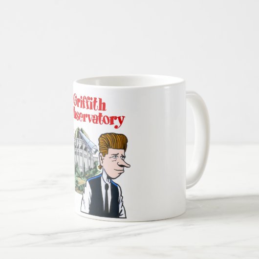 Griffith-Observatorium-Tasse Kaffeetasse (VorderseiteRechts)