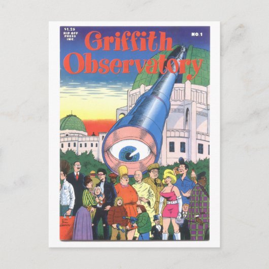 "Griffith Observatory" #1, 1979 Postkarte (Vorderseite)