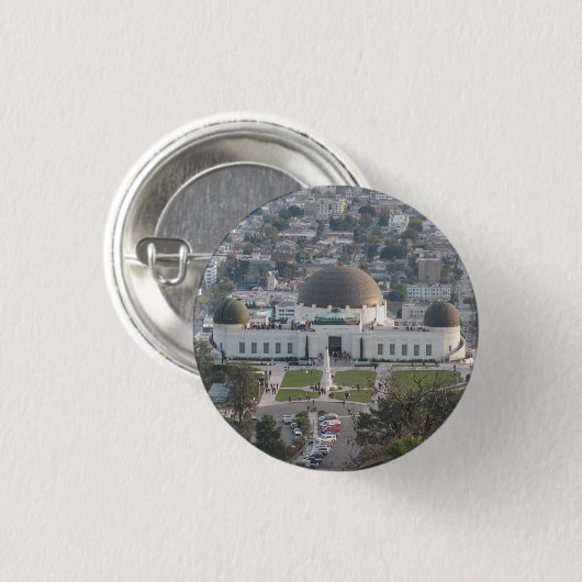 Griffith Observatory Button (Vorne & Hinten)
