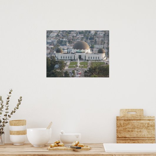 Griffith Observatory Poster (Küche)