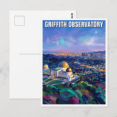 Griffith Observatory Postkarte (Vorne/Hinten)