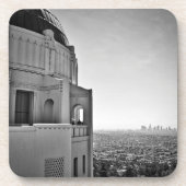 Griffith Observatory und Downtown Los Angeles Getränkeuntersetzer (Vorderseite)