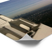 Griffith Park Observatory 3 Poster (Ecke)