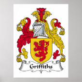 Griffiths Familienwappen Poster (Vorne)