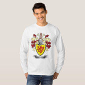 Griffiths Familienwappen-Wappen T-Shirt (Vorne ganz)