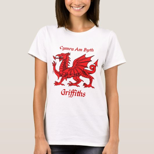 Griffiths Waliser Drache T-Shirt (Vorderseite)