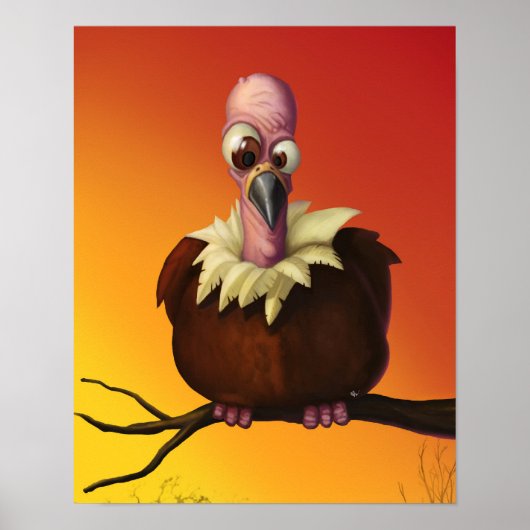 Griffon-Geier Poster (Vorne)