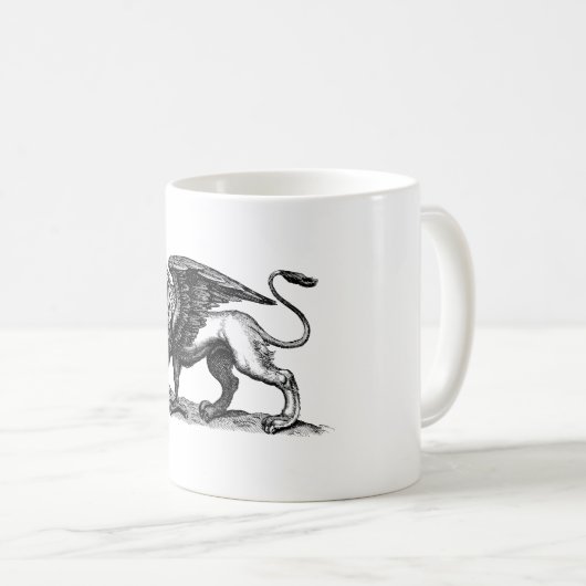 Griffon / Greif Kaffeetasse (VorderseiteRechts)