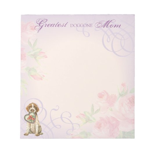 Griffon Heart Mama Notizblock (Vorderseite)