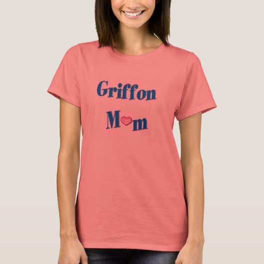Griffon Mom T - Shirt (Vorderseite)