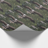 Griffon Vulture Geschenkpapier (Ecke)