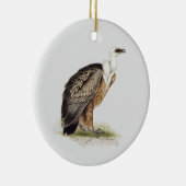 Griffon Vulture Tree Keramik Ornament (Rechts)