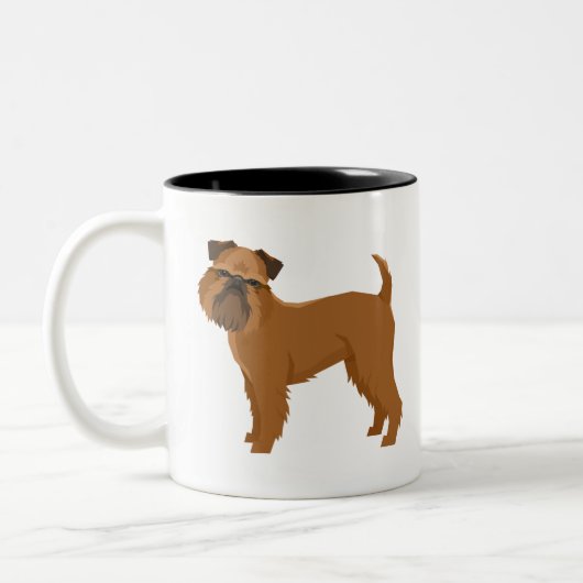 Griffon Zweifarbige Tasse (Links)
