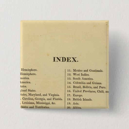 Griggs amerikanischer Schulatlas Button (Vorderseite)