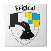Grigioni Svizzera Fliese (Vorderseite)