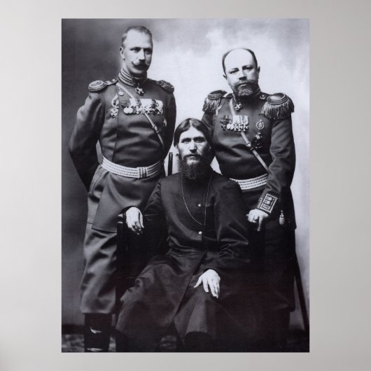 Grigori Rasputin General Putyatin Oberst Lotman Poster (Vorne)