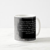 Grigori Rasputin historische Tasse (VorderseiteRechts)