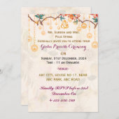 Griha Pravesh Einladungen (Vorne/Hinten)